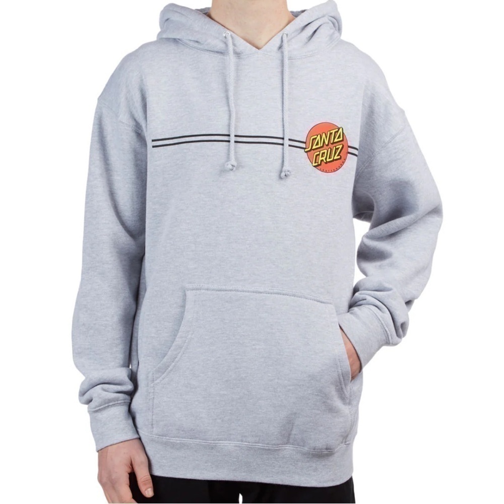 Preloved Santa Cruz gray sweater - Picture 3 of 4